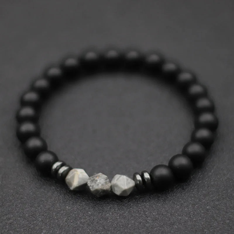 NIGHT VISION – Black Onyx, Tiger Eye & Sodalite Power Bracelet for Men