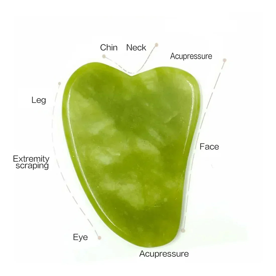 SERENE GLOW – Natural Xiuyu Jade Roller & Gua Sha Massage Set