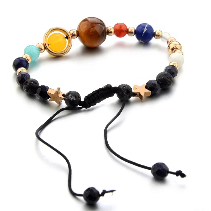 SOLAR COMMANDER – Cosmic Galaxy Nine Planet Power Bracelet