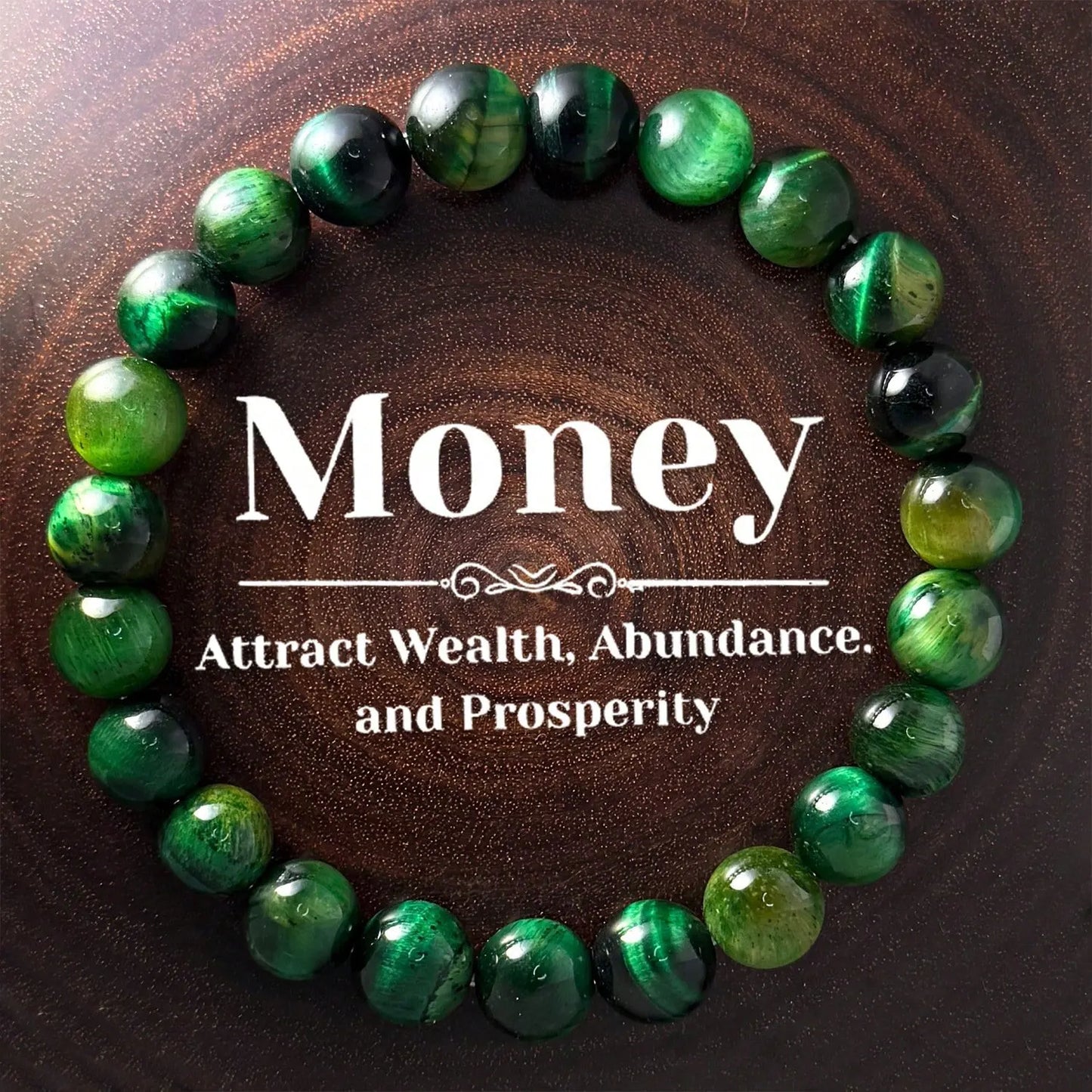 ALPHA MAGNETISM - Wealth & Power Galaxy Tiger Eye Bracelet