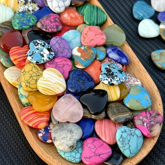 LOVE ALCHEMY – Heart-Shaped Amethyst & Agate Crystal Healing Set