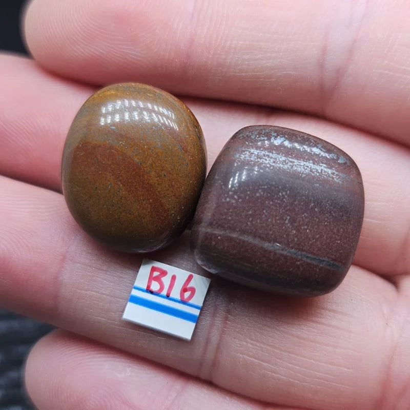 EARTH EMBRACE – Natural Iron Tiger Eye Chakra Energy Stone for Garden
