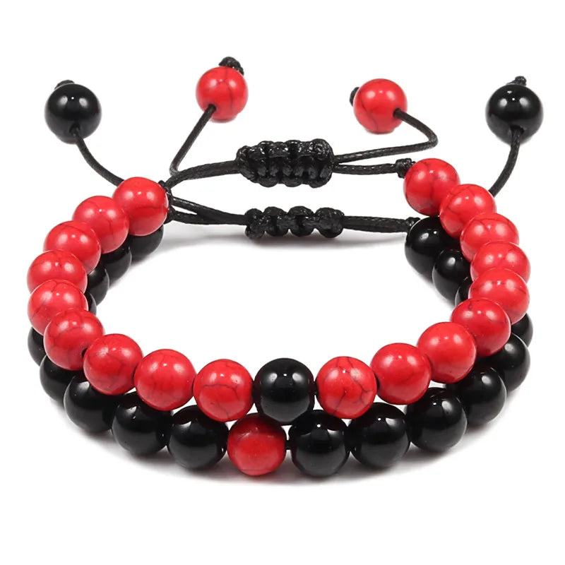 PRIMAL EDGE – Braided Tiger Eye Alpha Dominance Bracelet
