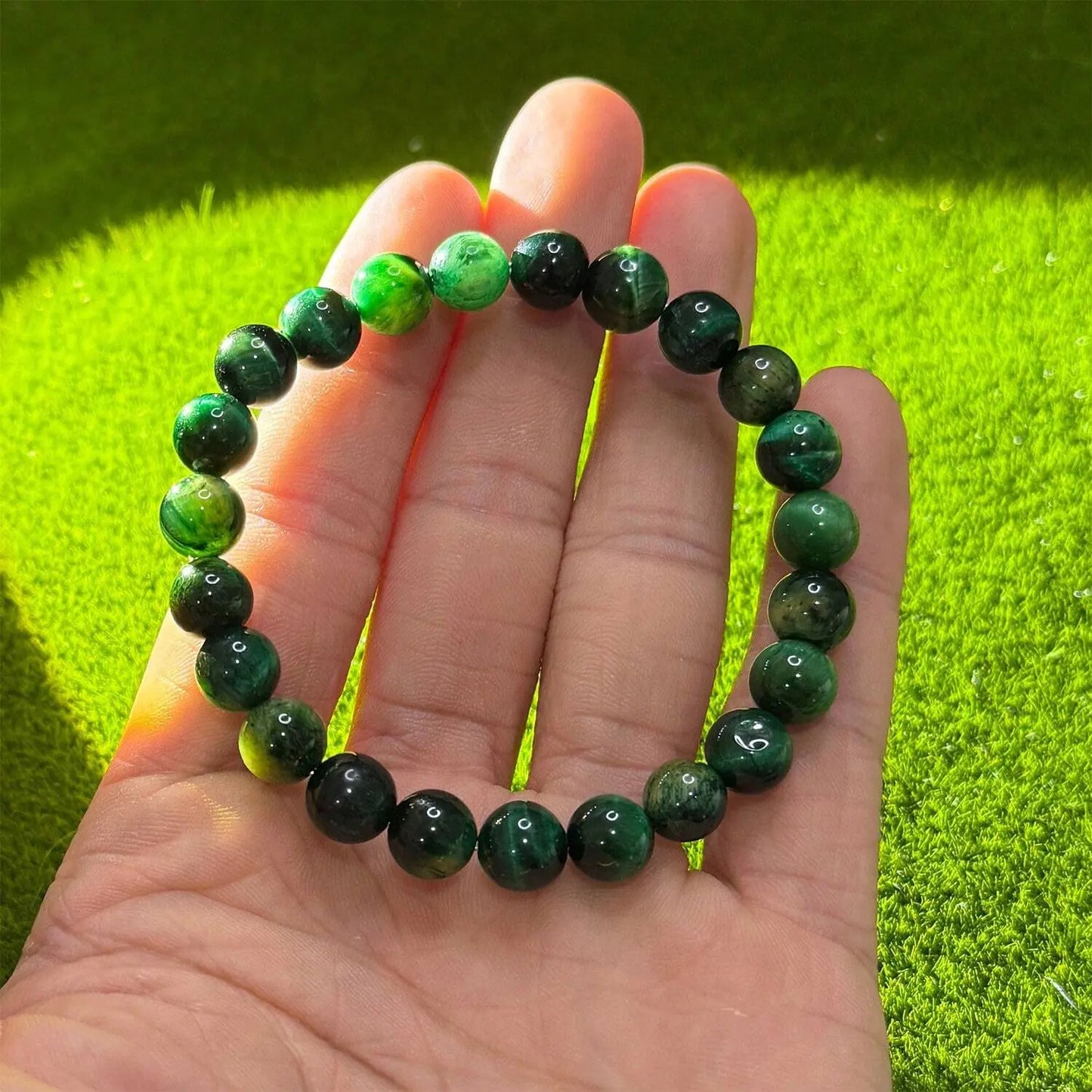 ALPHA MAGNETISM - Wealth & Power Galaxy Tiger Eye Bracelet