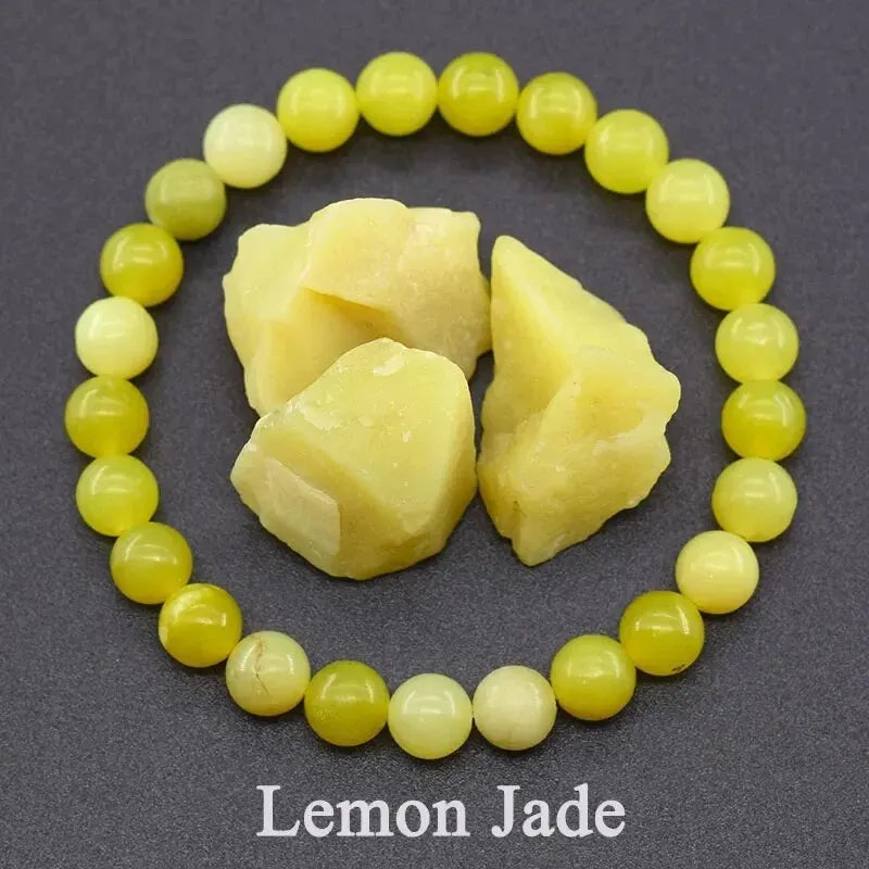 SEDUCER'S SECRET – Epidote & Zoisite Natural Stone Charm Bracelet