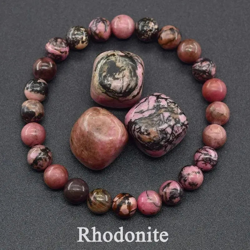 SEDUCER'S SECRET – Epidote & Zoisite Natural Stone Charm Bracelet